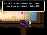 Obtaining a LancerCon from a video game console