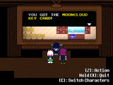 Collecting the Mooncloud Key Card
