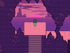 Mysterious Statue location Cliffs purple sun.png