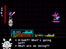 Noelle screenshot Chapter 2 battle.png