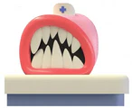 The nurse sticker from the Deltarune NPC Sticker Sheet on Fangamer
