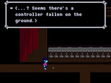 Finding the OddController in the backstage area