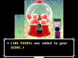 Obtaining 101 POINTs from the ball machine