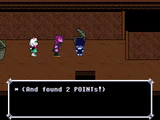 Obtaining 2 POINTs from a trash can
