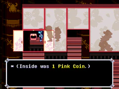 Pink Coin item Yellow changing room.png