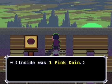Pink Coin - The Deltarune Wiki