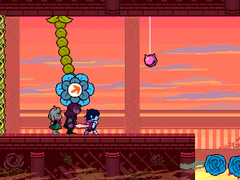 Pink Coin location Flower Castle top target challenge.png