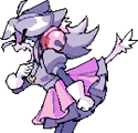 Pink's ghost's yelling during Pink's full-screen attack