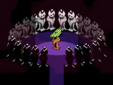 The treasure chest in the 2nd Sanctuary containing a PowerBand