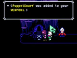 Obtaining PuppetScarf from the Castle Town cliff