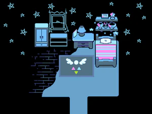 Ralsei's castle location Kris's room.png