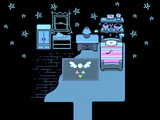 Kris's room with default furnishings in Chapter 5