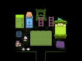 Ralsei's room with all optional furniture in Chapter 5 if visited prior