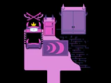 Susie's room with default furnishings in Chapter 5