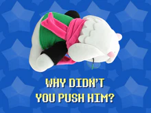 Ralsei plush screenshot commercial break.png