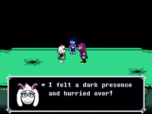 Ralsei screenshot Cyber World arrival.png