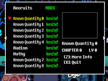Recruit screenshot Known Quantity.png