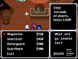 Rhapsotea sold in the Old Man's shop