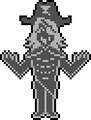 Rouxls petrified in Chapter 2's Weird Route
