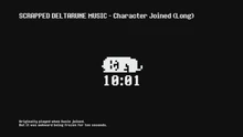 A screenshot of the 6th Anniversary Stream, when Character Joined (Long) plays with the description there too