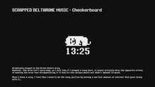 A screenshot of the 6th Anniversary Stream, when Checkerboard plays with the description there too