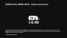 A screenshot of the 6th Anniversary Stream, when School (alternate) plays with the description there too