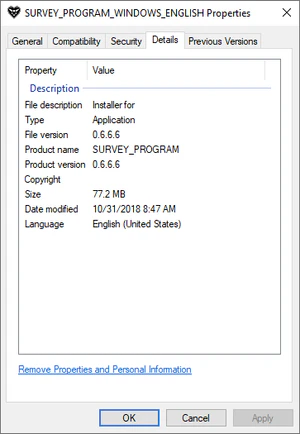 SURVEY PROGRAM screenshot details tab.png