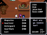 Scarlixir sold in the Old Man's shop