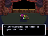 Shadow Crystal received from defeating the Hammer of Justice