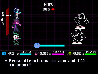 Performing the Sharpshoot ACT.