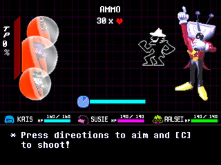 Performing the Sharpshoot ACT.