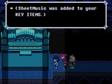 Receiving the SheetMusic from Susie