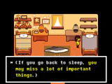 Warning before going back to sleep in Chapter 5
