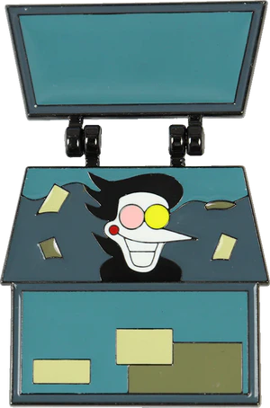 Spamton Dumpster Hinged Pin merch.png