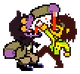 Susie and Kris overworld drink.gif