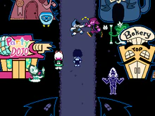 Susie and Lancer screenshot high five.png
