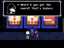 Sword Route screenshot badass sword.png