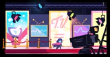 Concept art of TV World by Gigi D.G