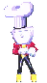 Tenna dancing from his version of the minigame