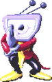 Tenna whispering to the camera